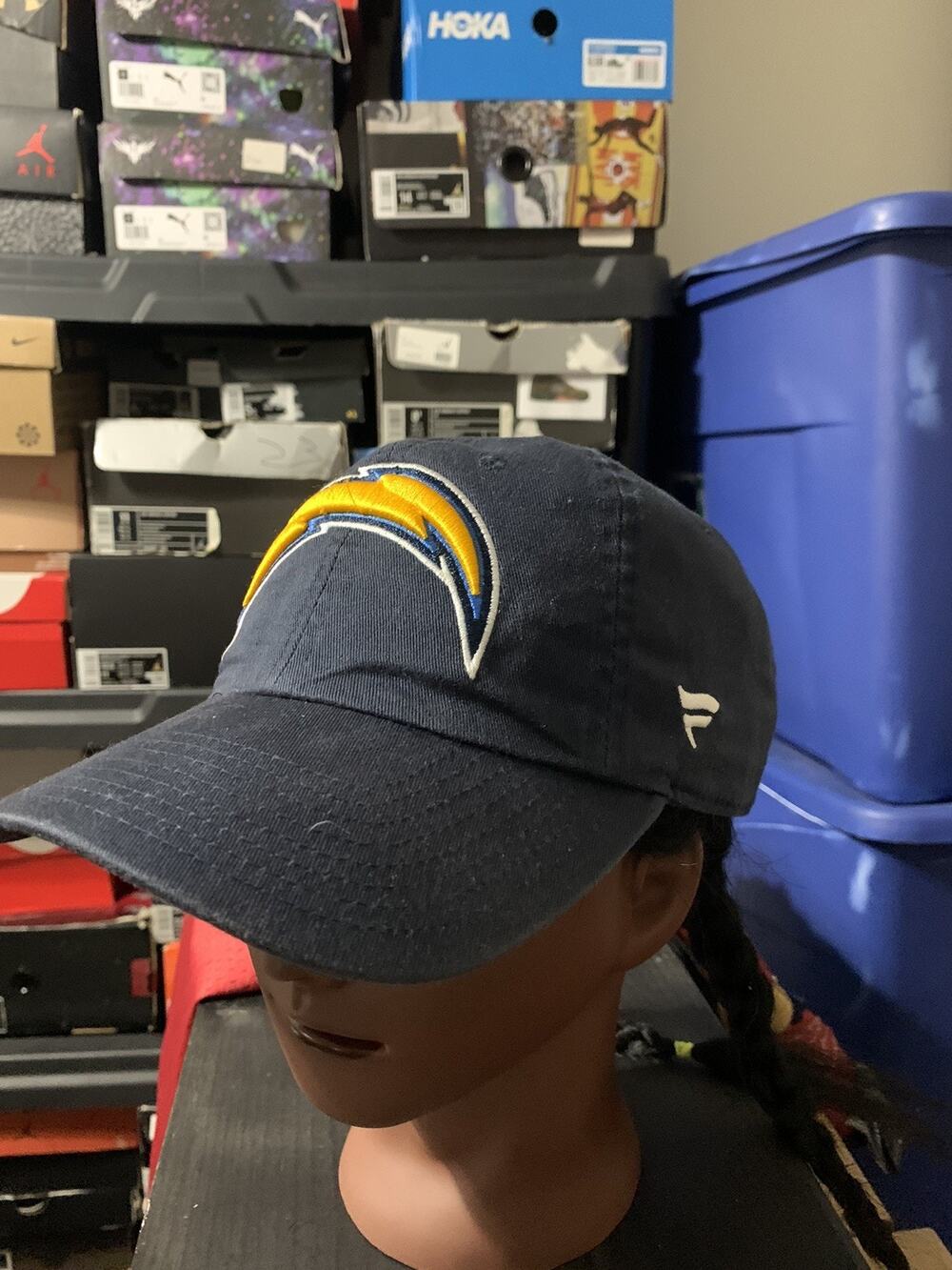 LA Chargers Blue Relaxed Hat Cap Adjustable Curved Bill Fanatics